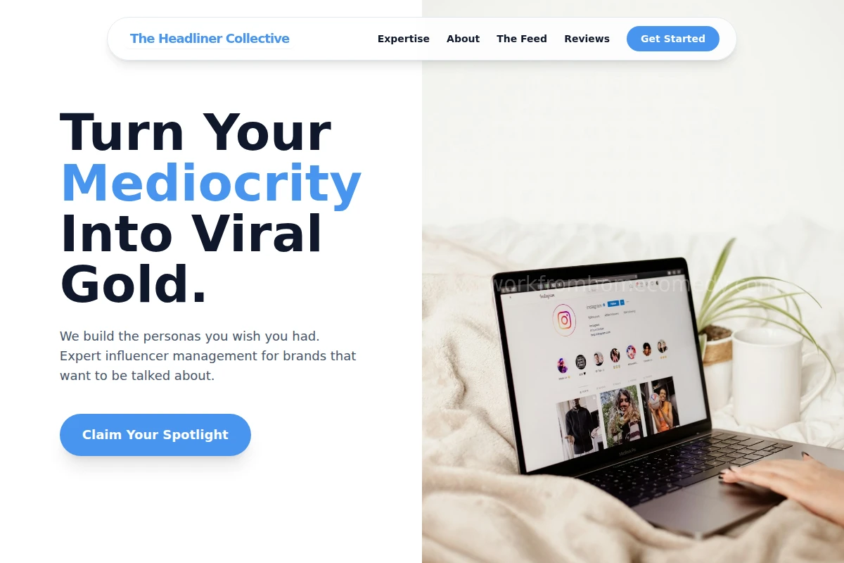 Satirical Influencer Marketing