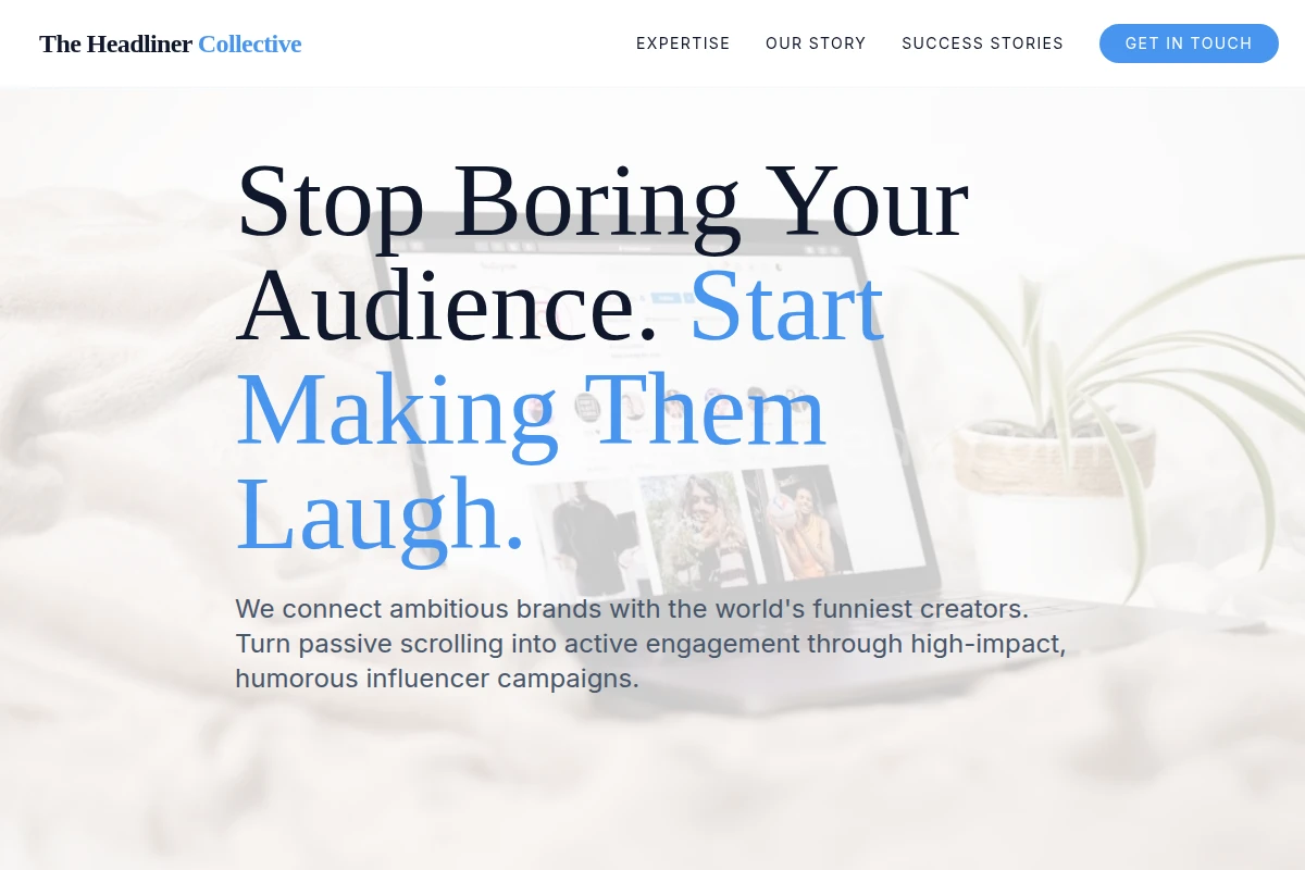 Humorous Influencer Marketing