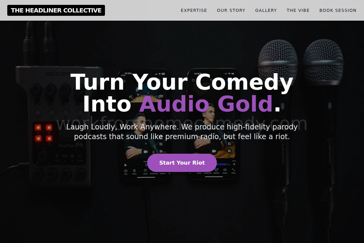 Parody Podcast Production